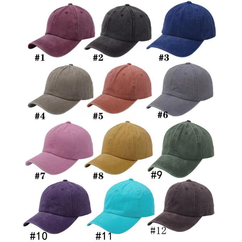 Children's Cap Solid Color Sunshade Baseball Cap