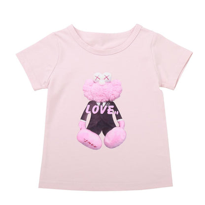 Children's short sleeve T-shirt printed T-shirt