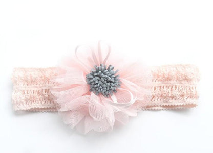 Baby's Big Flower Headband Cotton Hair Accessories