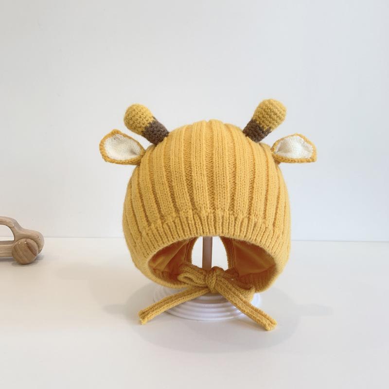 Baby Antler Ear Protection Hat Wool Hat