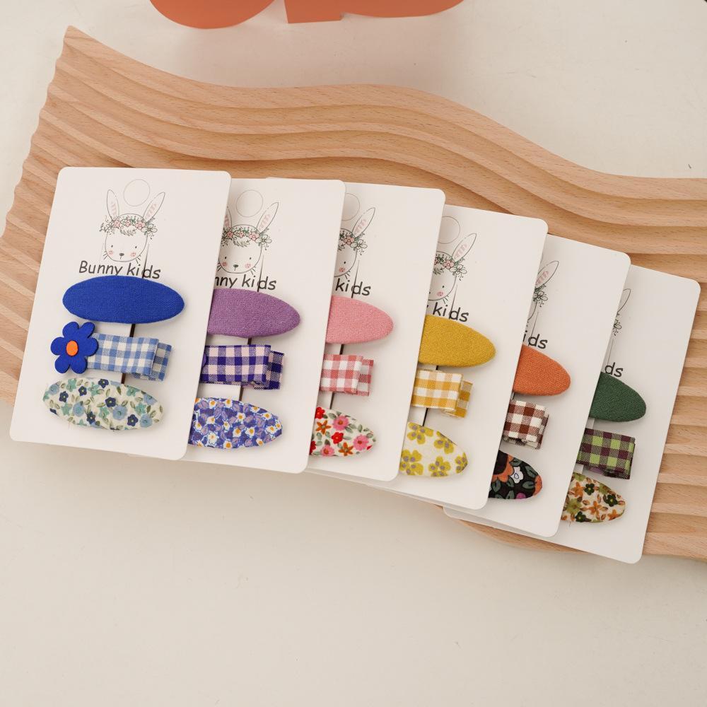 Children's Fabric Floret Hair Accessories Hairpin
