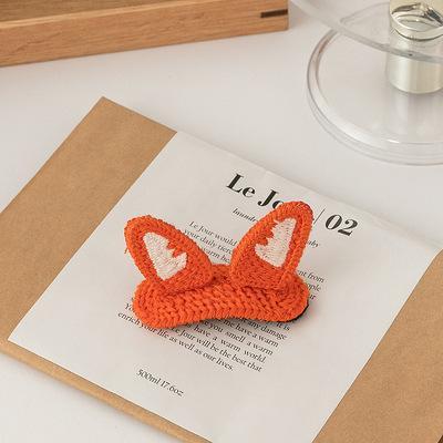 Girl's Sweet Wool Stereo Hairpin