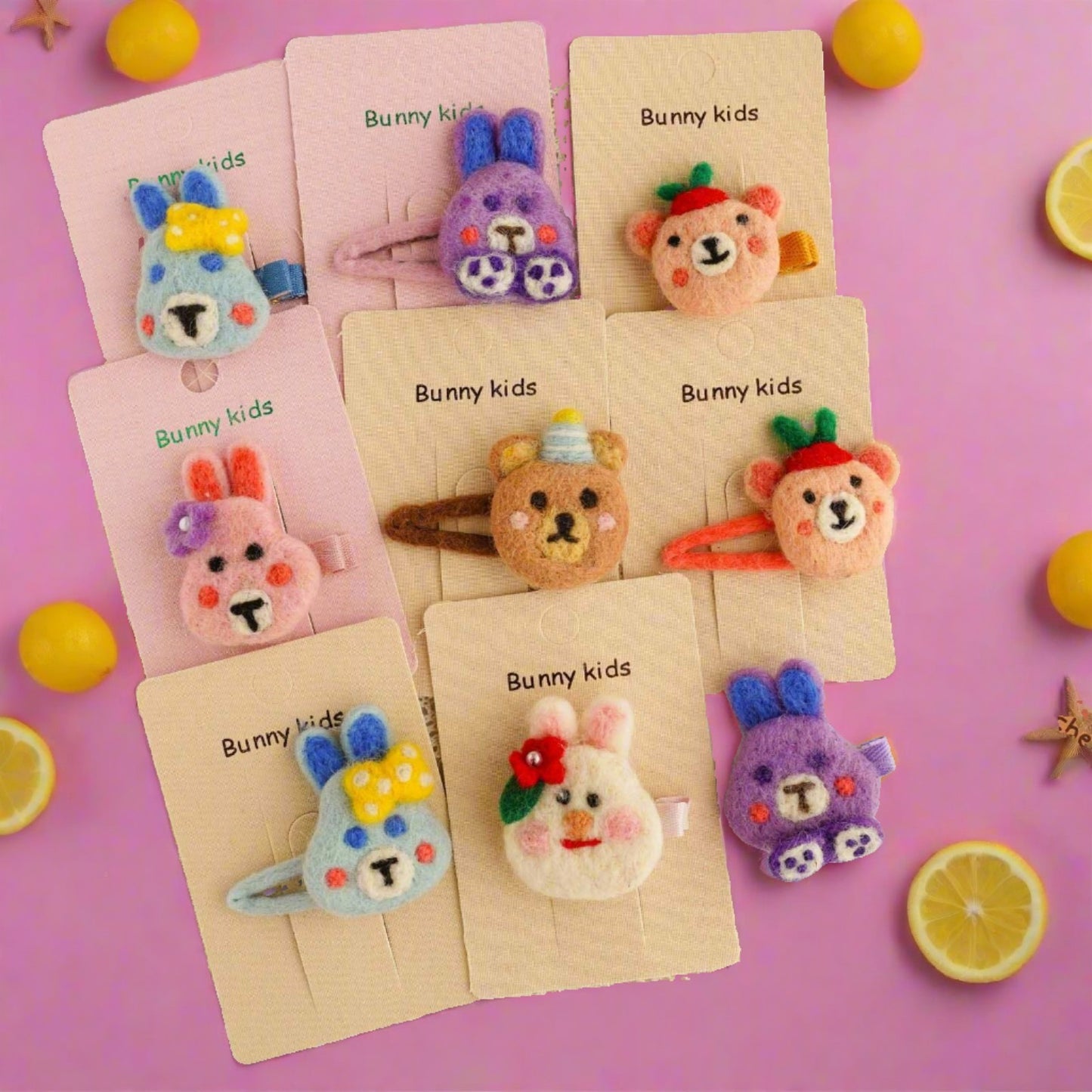 Children's Cartoon Animal Hairpin