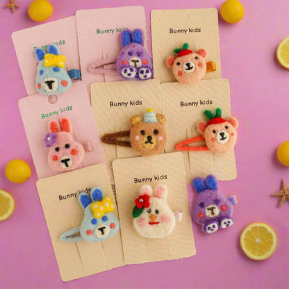 Children's Cartoon Animal Hairpin