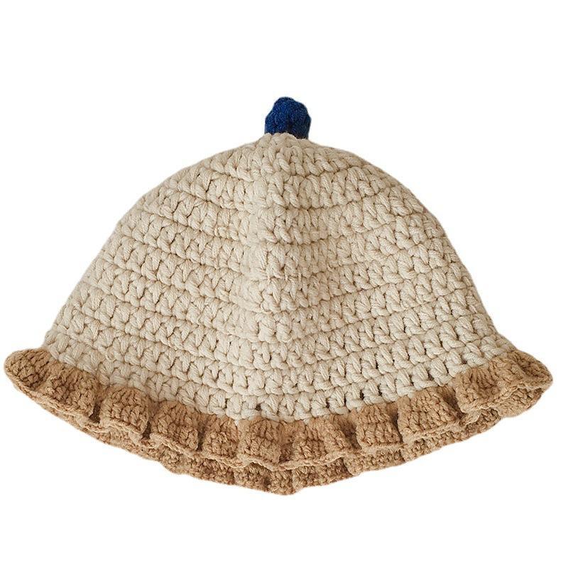Children's Lace Knit Fisherman's Hat