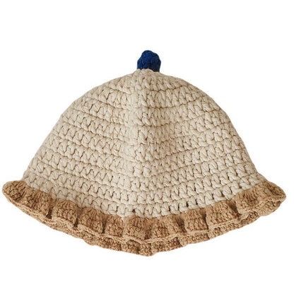 Children's Lace Knit Fisherman's Hat