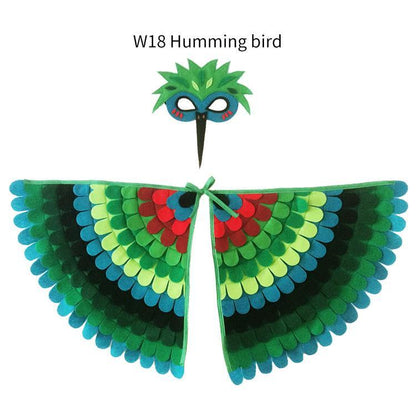 Felt Wings Evil Children Dress Up Wings for Halloween