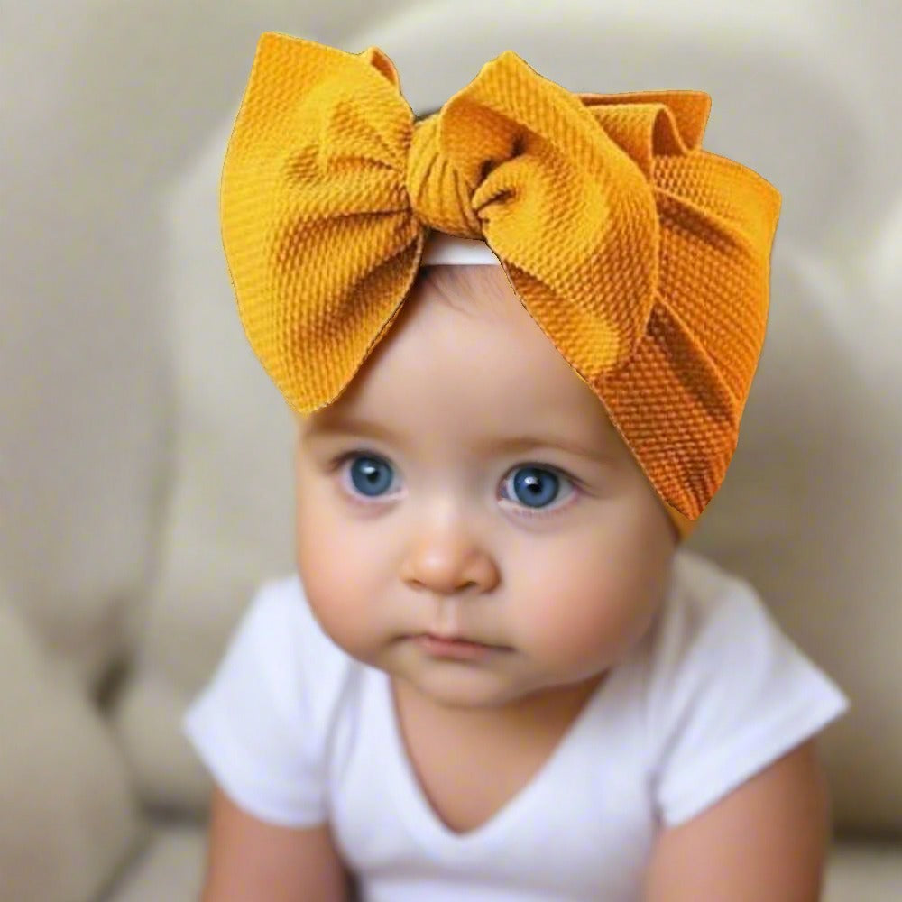 Children's Big Bow DIY Fabric Hair Tape
