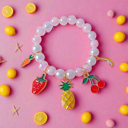 Children's Pearl Bracelet Cute Cartoon Bracelet Accessories