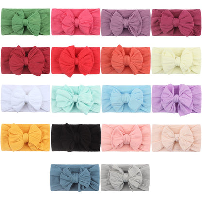 Children's  Bow Jacquard Hair Accessories Baby Headband