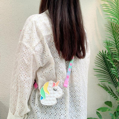 Children's Decompression Toy Bag Silicone Coin Purse