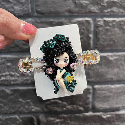 Children's Cute Cartoon Hair Circle Bangle Hair Rope