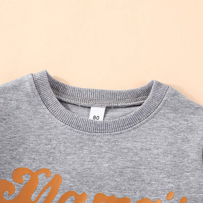 Children's Long Sleeve Crewneck Pullover Sweater