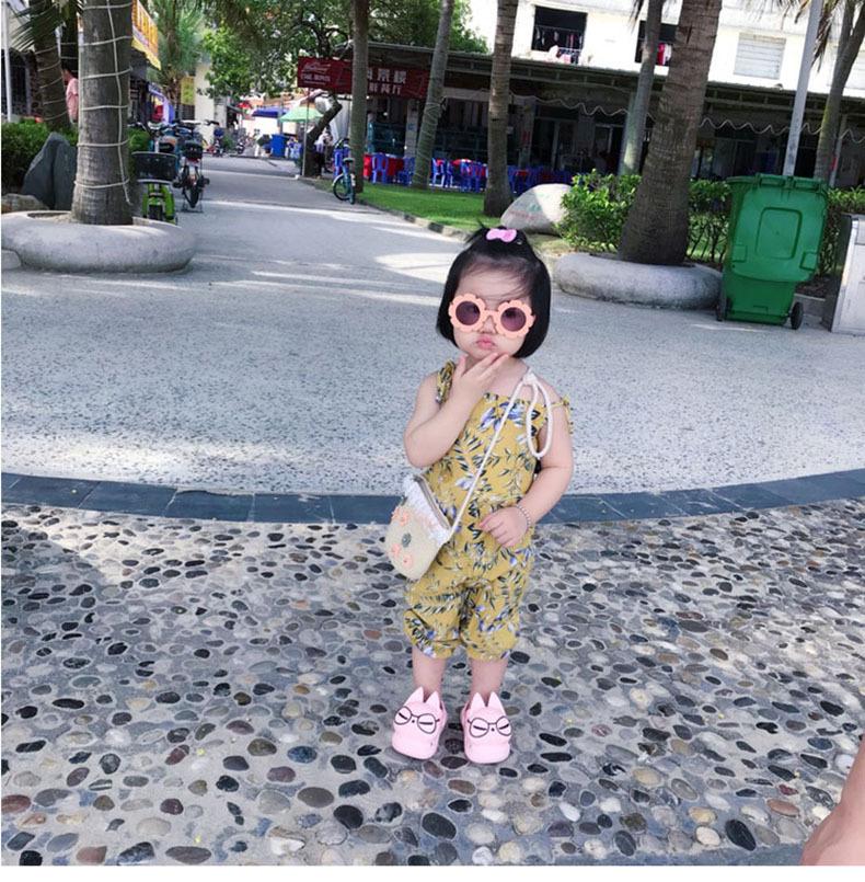 3PCS  New sunflower children's sunglasses wholesale