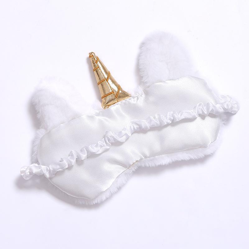 Unicorn Eye Patch Colorful Plush Eyeshade