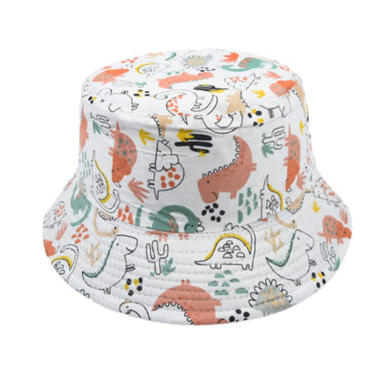 Children's Multi Style Cartoon Pattern Fisherman Hat