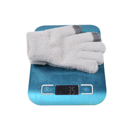 Warm Children's Knitted Gloves Touch Screen Plush Gloves