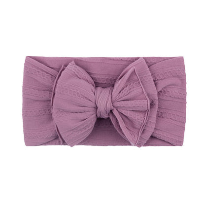 Children's  Bow Jacquard Hair Accessories Baby Headband