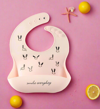 Baby Bib Waterproof Silicone Bib