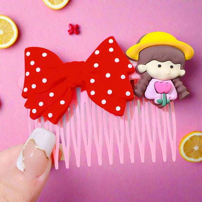 Cartoon Hair Comb Children's Hair Clip