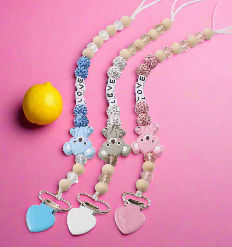 Baby Koala Pacifier Clip Teether Anti-drop Chain