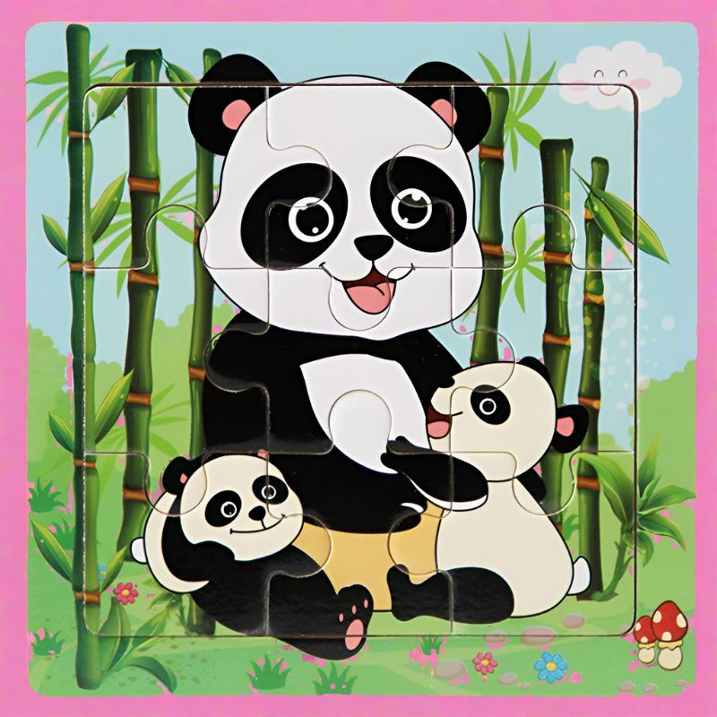 Small Wooden Jigsaw Puzzle for Children
