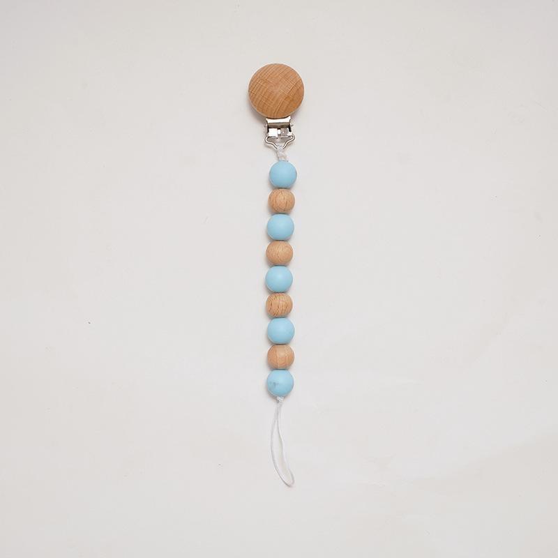 Baby Silicone Nipple Clip Anti-drop Chain Clip