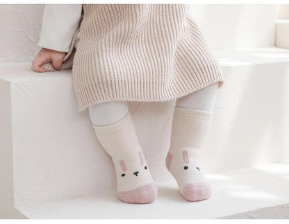 Baby Stockings Thickened Warm Knee Socks Set