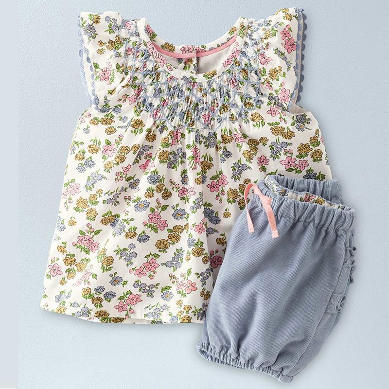 Children's short sleeved suit