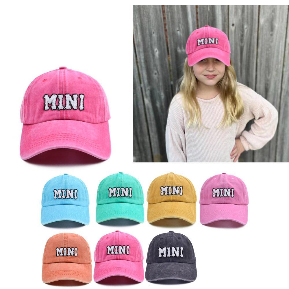 Children's MINI adults' MAMA Letter Baseball Cap