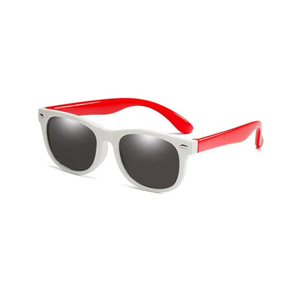 Polarized Kids Sunglasses TR90 Silicone Gel Frame