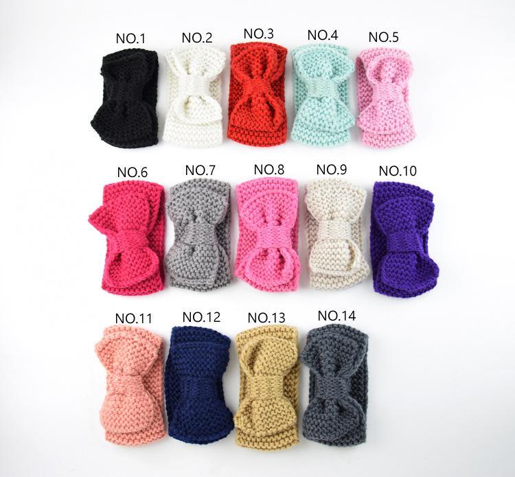 Kids Knitted Bow Hair Tape