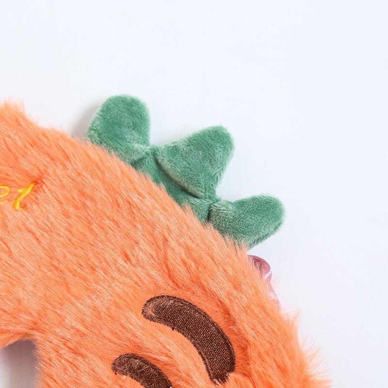 Fruit Style Plush Eye Patch Breathable Sleep Eyeshade