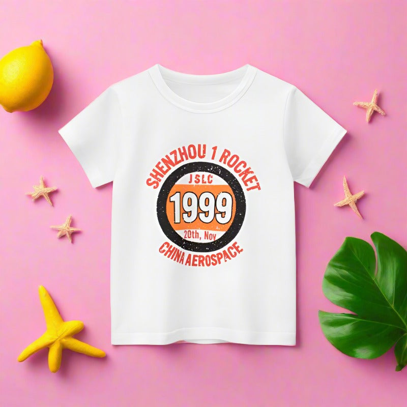 Children's short sleeved T-shirt