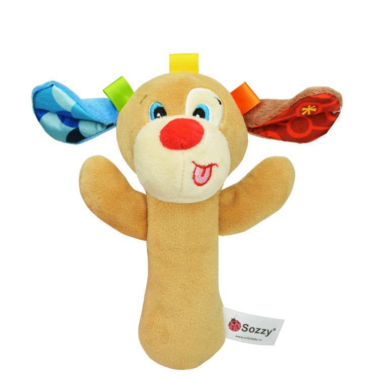 Baby Cartoon Animal Hand Bell Toy