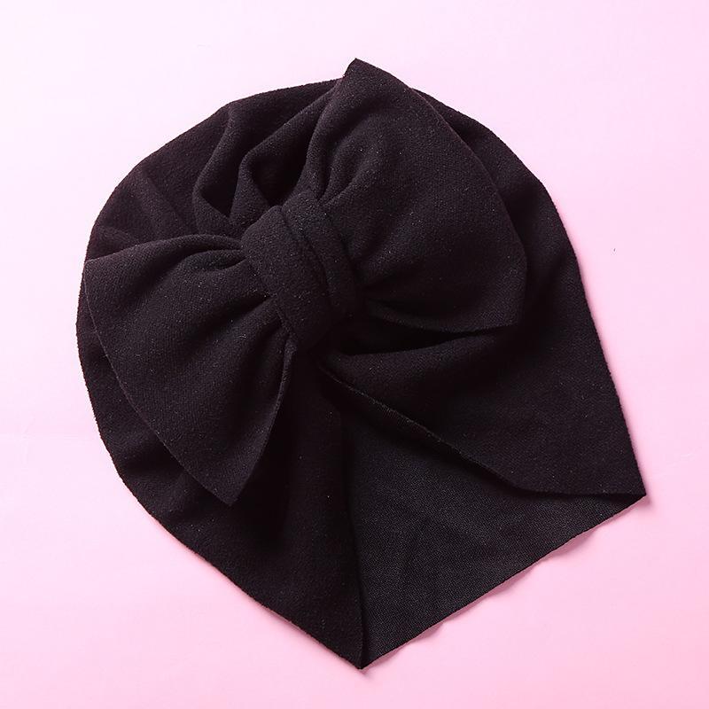 Children's Double Bow Cashmere Hat