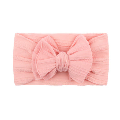 Children's  Bow Jacquard Hair Accessories Baby Headband