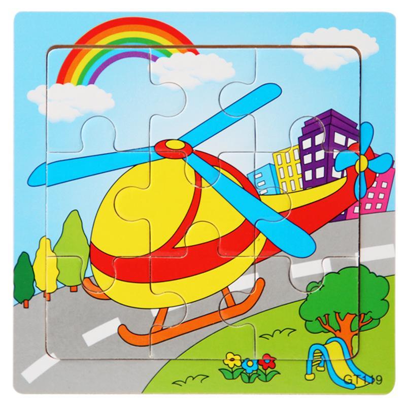 Small Wooden Jigsaw Puzzle for Children