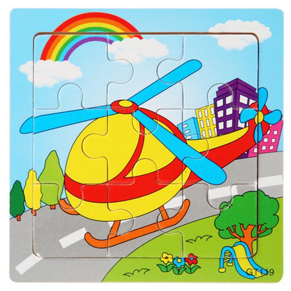 Small Wooden Jigsaw Puzzle for Children