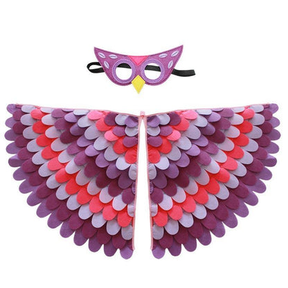 Felt Wings Evil Children Dress Up Wings for Halloween