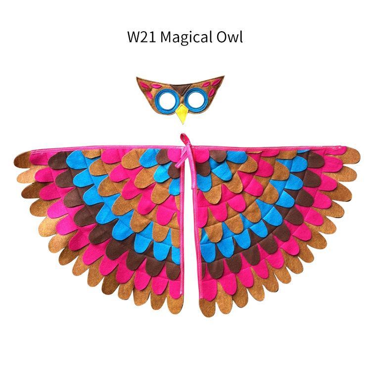 Felt Wings Evil Children Dress Up Wings for Halloween