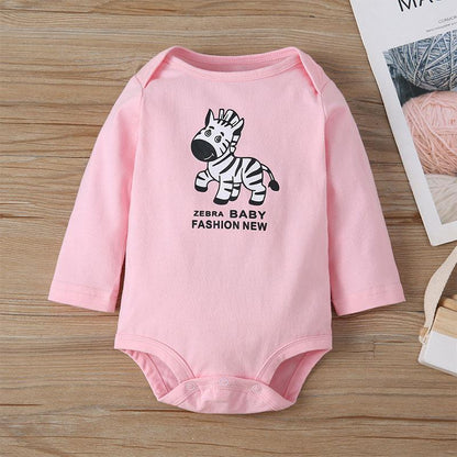 Polka Dot Infant Three-piece Climbing Suit T-shirt Pants Suit