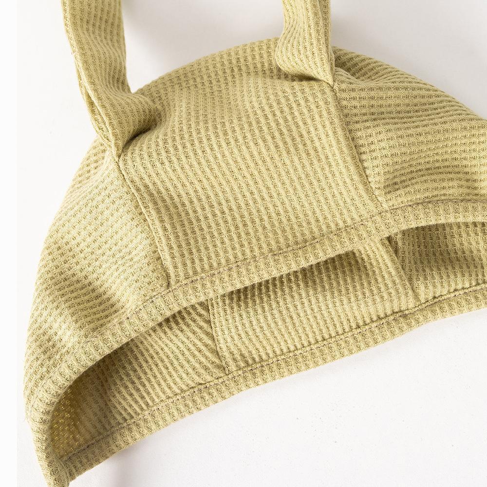 Baby Hat Rabbit Ear Strap Children's Pullover Hat
