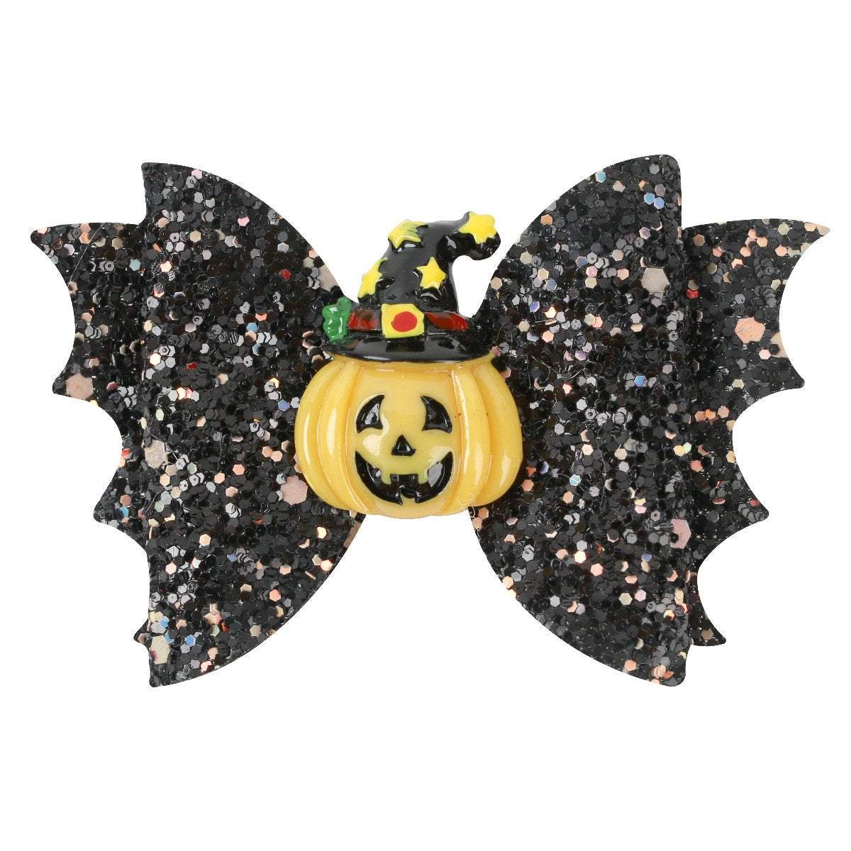 Halloween Bat Wings Children's Hairpin Bow Hair Accessories