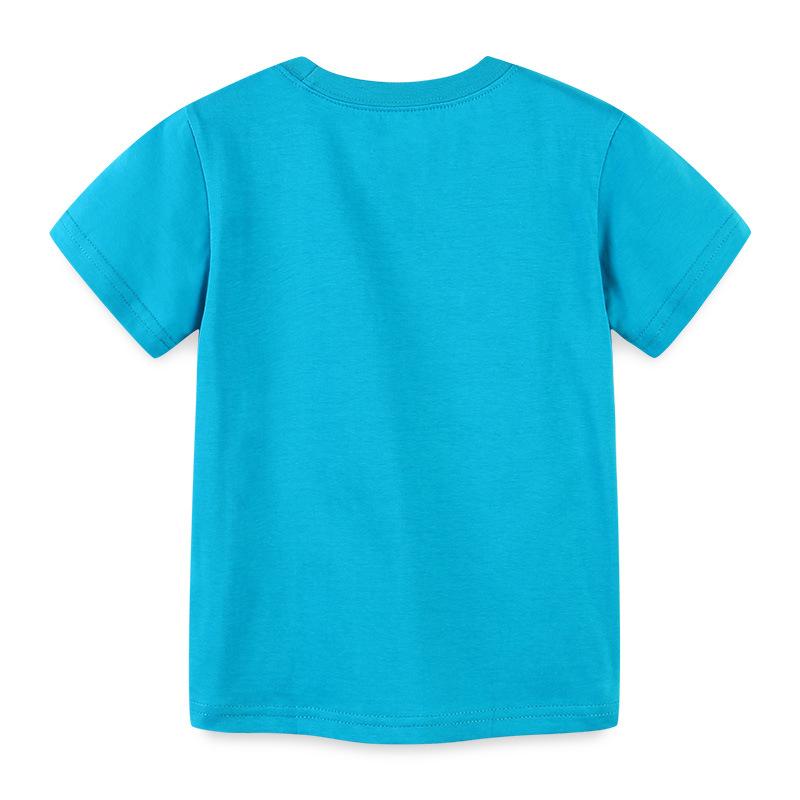 Boys' T-Shirt Medium and small children's printed short sleeved top