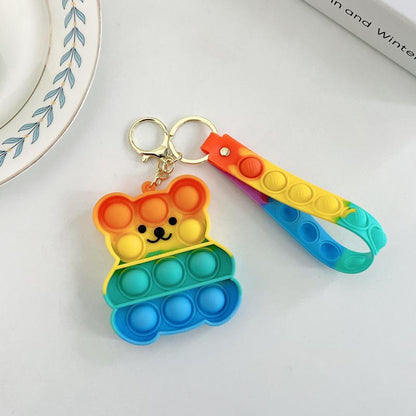 Mini Bag Pendant Keychain Decompression Toy