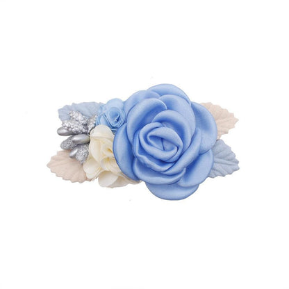 Pink Simulation Headflower Hair Accessories