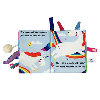 Baby Cloth Book, Stereoscopic Tail Can't Tear Books Toys