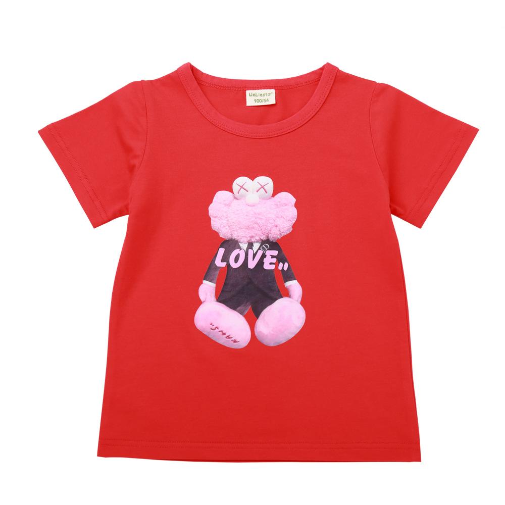 Children's short sleeve T-shirt printed T-shirt