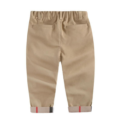 Children's High Quality Cotton Casual Pants